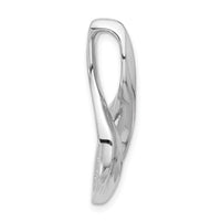 14k White Gold Peg Set Slide Mounting-XS838W