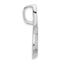 14k White Gold Peg Set Slide Mounting-XSW12