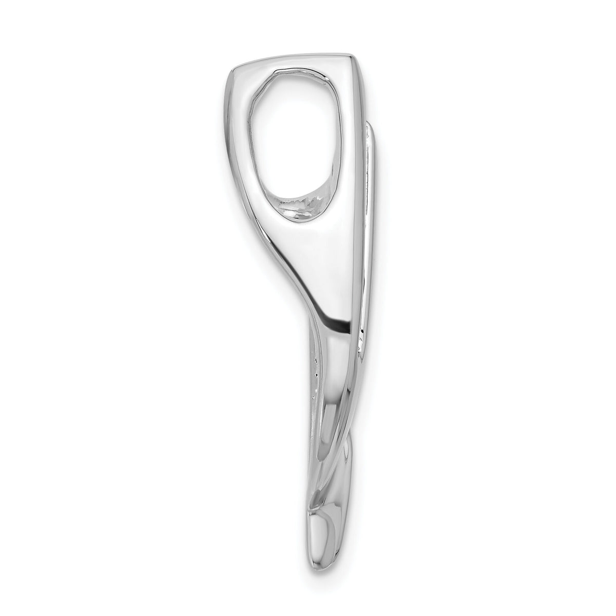 14k White Gold Holds 7-1.9mm Stone, Slide Mounting-XSW130