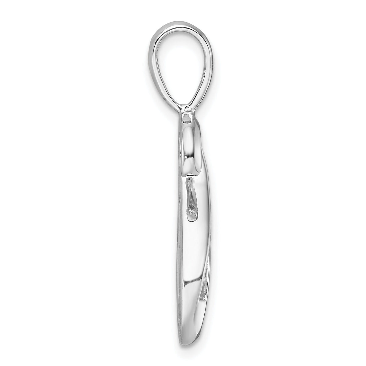 14k White Gold Holds 6-1.9mm stones & Peg Slide Mounting-XSW136