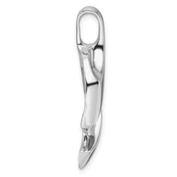 14K White Gold Fancy Peg Set Slide Mounting-XSW301