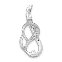 14k White Gold Fancy Diamond Slide Peg Mtg-XSW415