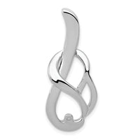 14k White Gold Fancy Diamond Slide Peg Mtg-XSW415