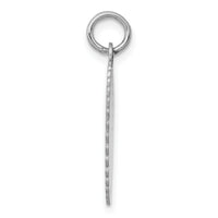 14k White Gold .027 Gauge Engraveable Scalloped Disc Charm-XWM176/27