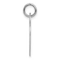 14k White Gold Medium Engravable Heart-XWM525/18