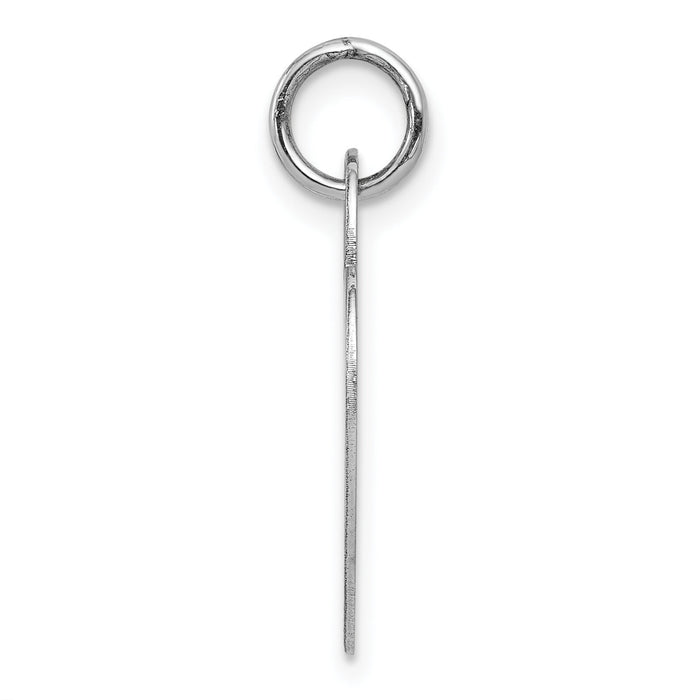 14k White Gold Medium Engravable Heart-XWM525/18
