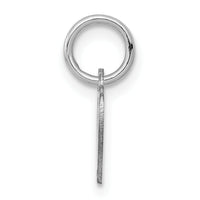 14K White Gold Heart Disc Charm-XWM600/27