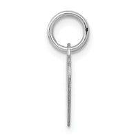 14K White Gold Heart Disc Charm-XWM601/09