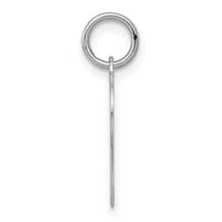 14K White Gold Heart Disc Charm-XWM603/11