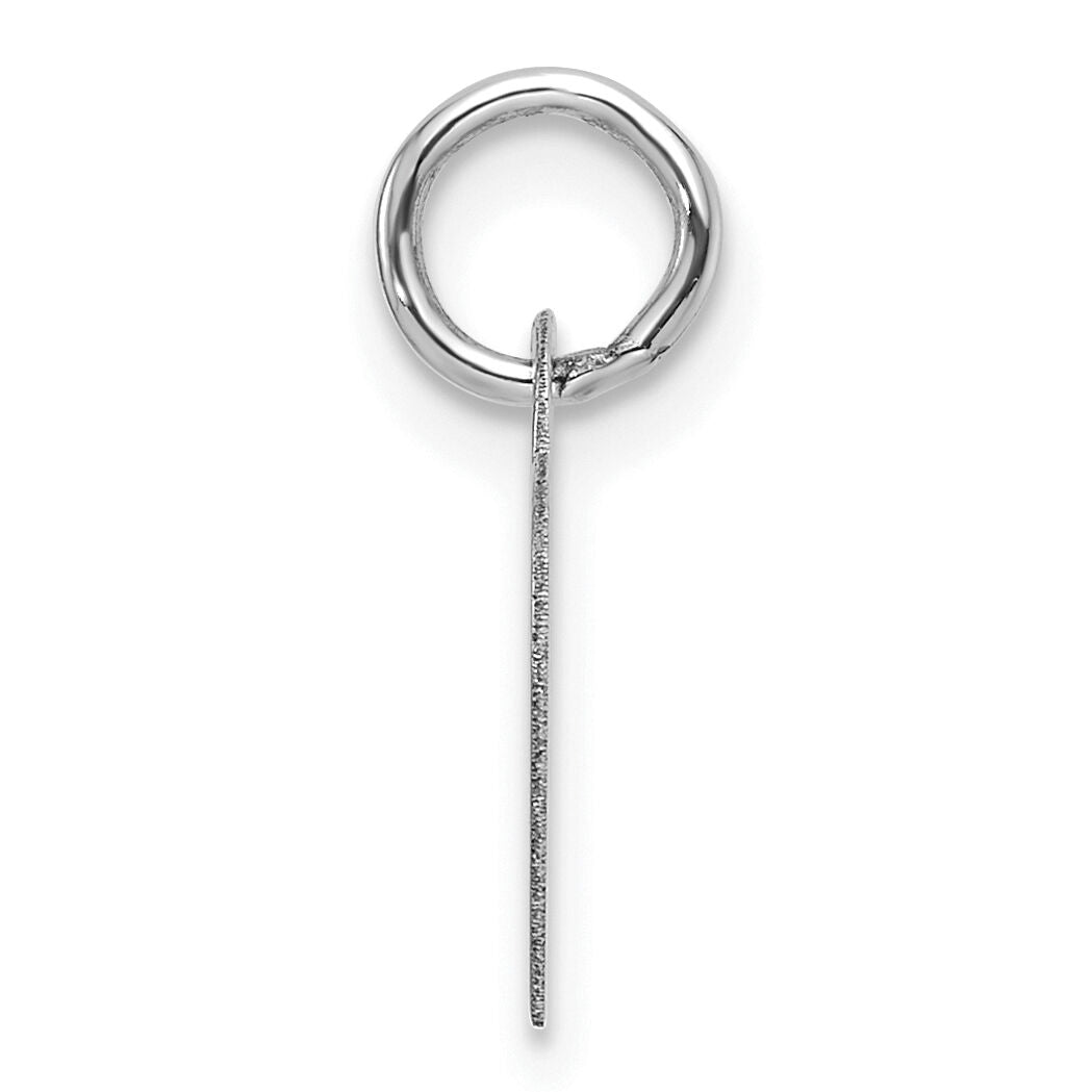 14k White Gold Small Engravable Heart-XWM689/13