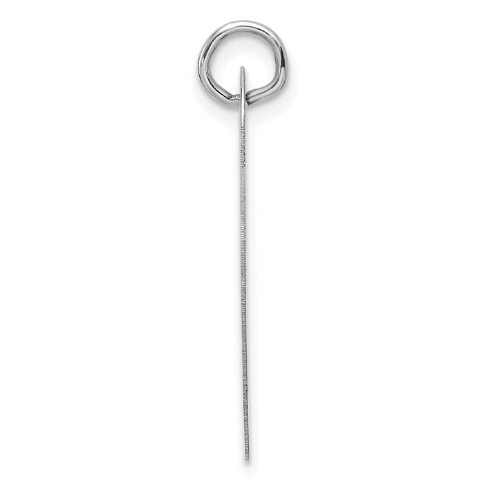 14k White Gold Large Engravable Heart-XWM690/13