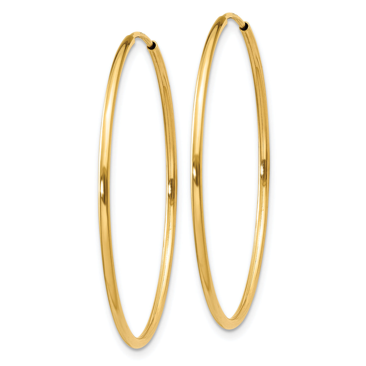 14k 1.20mm Endless Hoop Earring-XY1205