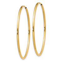 14k 1.20mm Endless Hoop Earring-XY1205