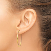 14k 1.20mm Endless Hoop Earring-XY1205