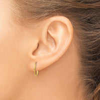 14k 1.20mm Endless Hoop Earring-XY1210