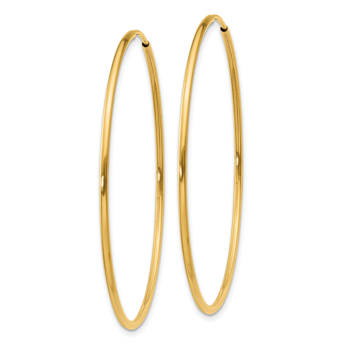 14k 1.20mm Endless Hoop Earring-XY1211