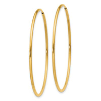 14k 1.20mm Endless Hoop Earring-XY1211