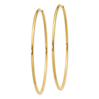 14k 1.20mm Endless Hoop Earring-XY1212
