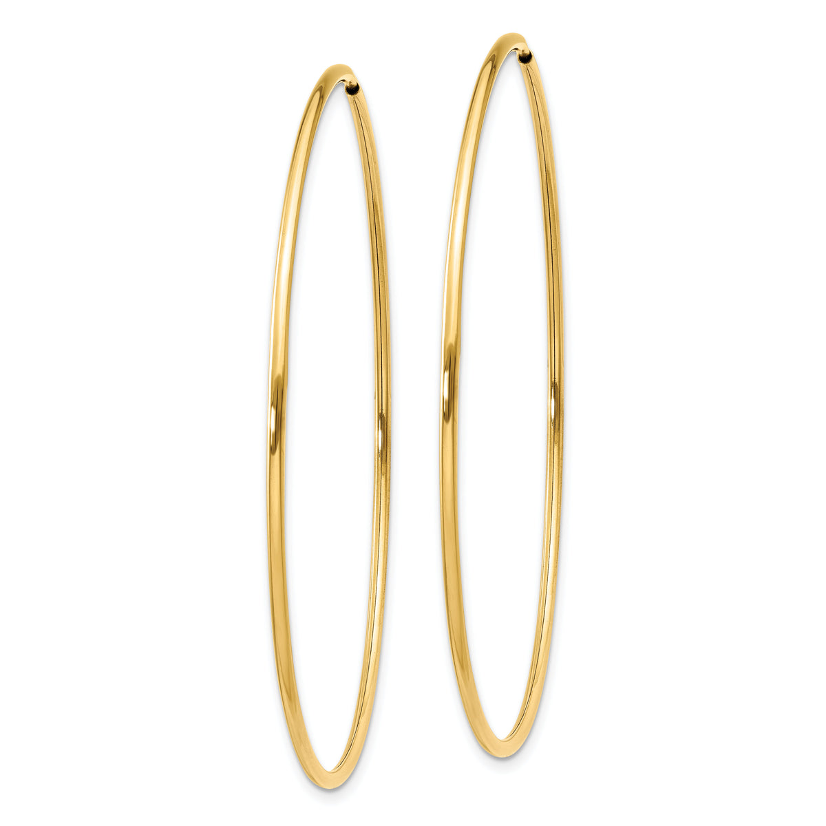 14k 1.25mm Endless Hoop Earring-XY1213