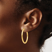 14k Non-Pierced Hoops Earrings-XY418