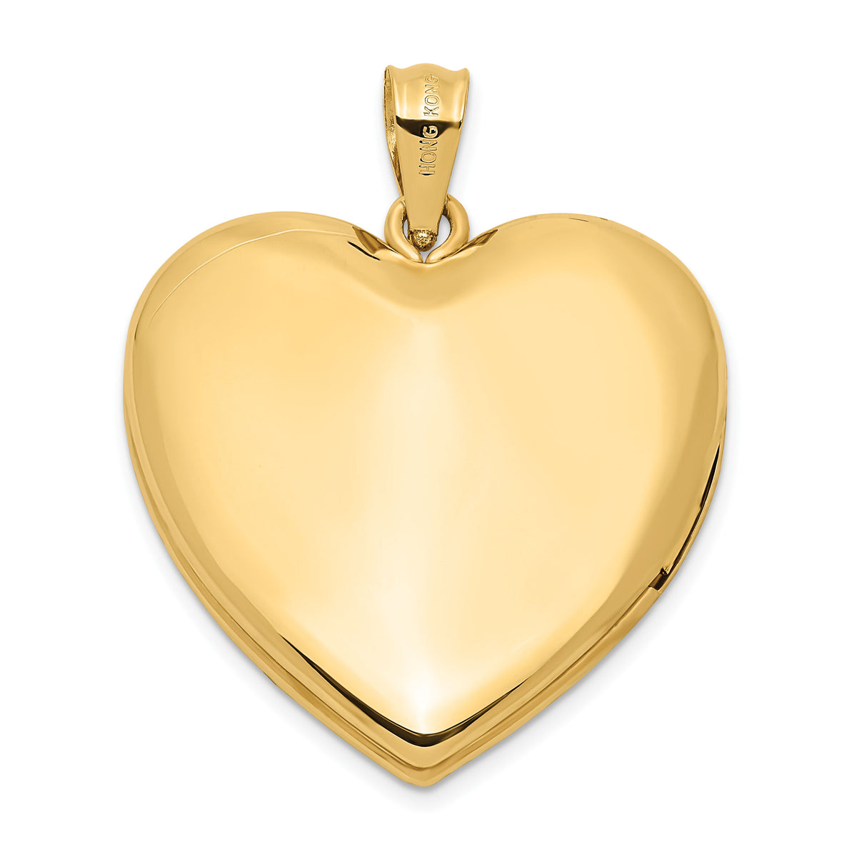 14k 24mm Diamond Star Ash Holder Heart Locket-XL718