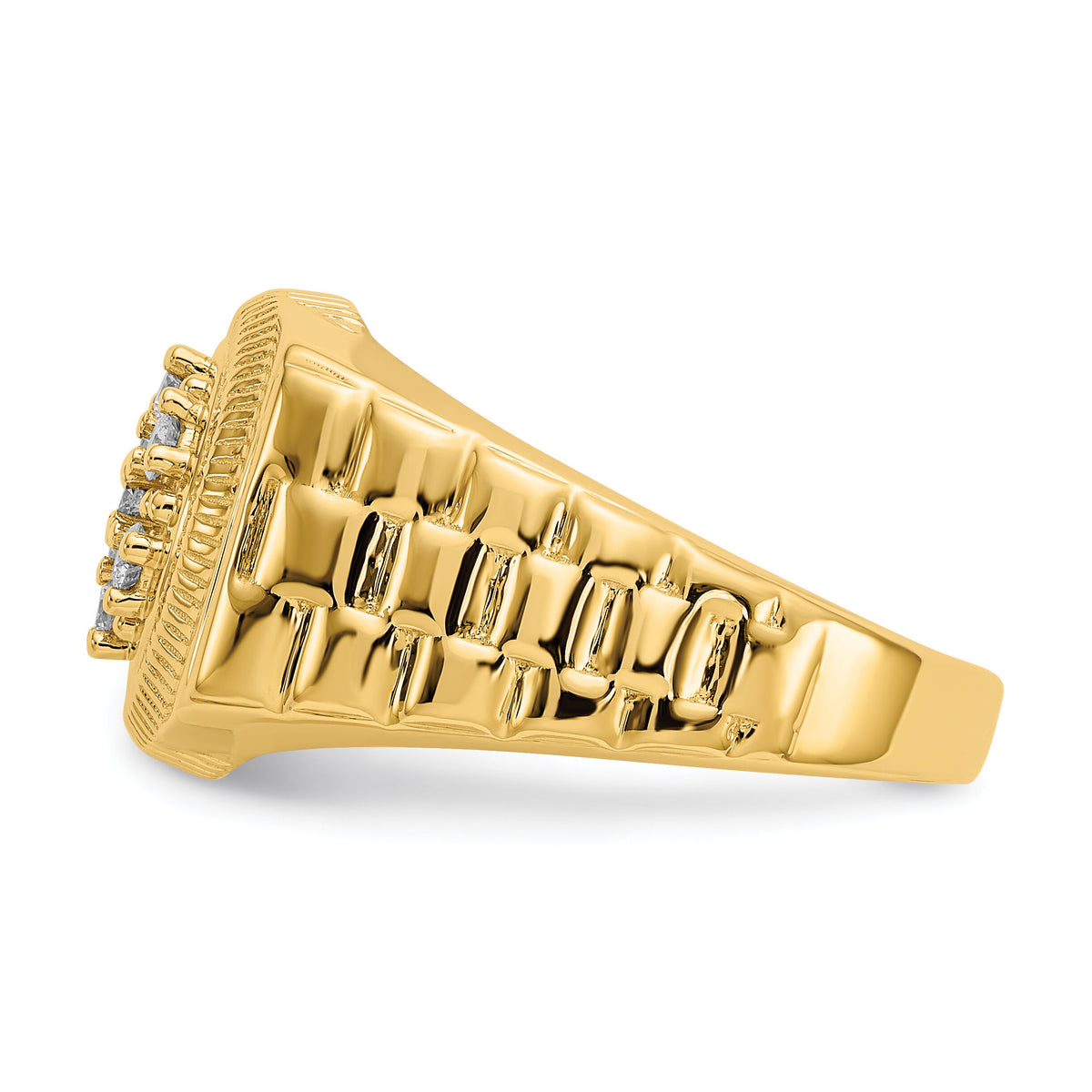 14k AA Diamond men's ring-Y1517AA