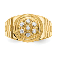 14k AA Diamond men's ring-Y1517AA