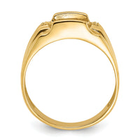 14k Men's ring mounting-Y1548