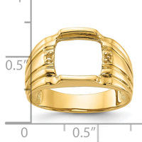 14k Men's ring mounting-Y1548