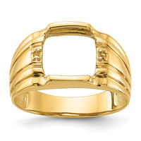 14k Men's ring mounting-Y1548