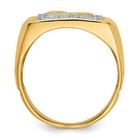 14k AA Diamond men's ring-Y1565AA