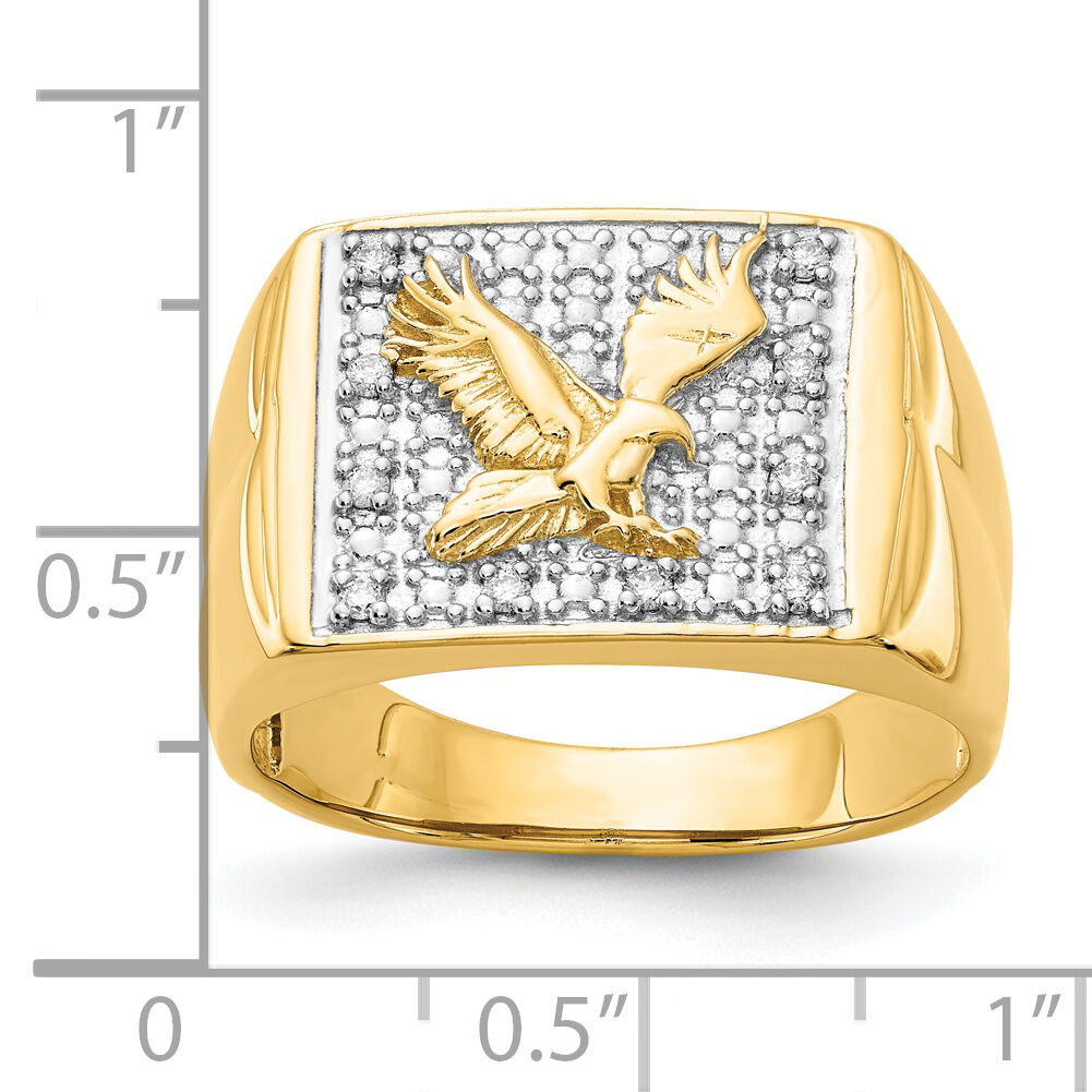 14k AA Diamond men's ring-Y1565AA
