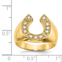 14k A Diamond men's ring-Y1566A