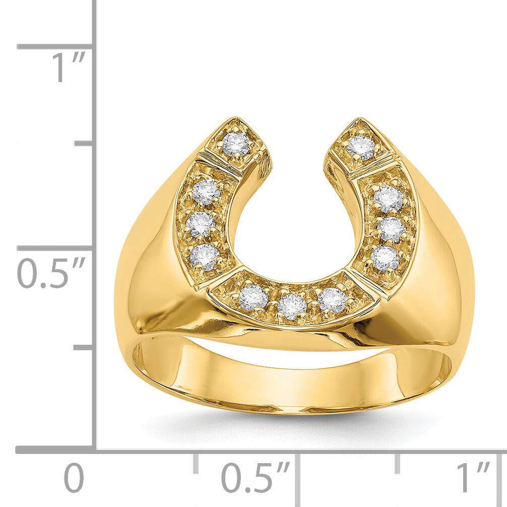 14k AA Diamond men's ring-Y1566AA