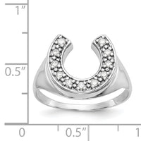 14k White Gold AA Diamond men's ring-Y1568AA