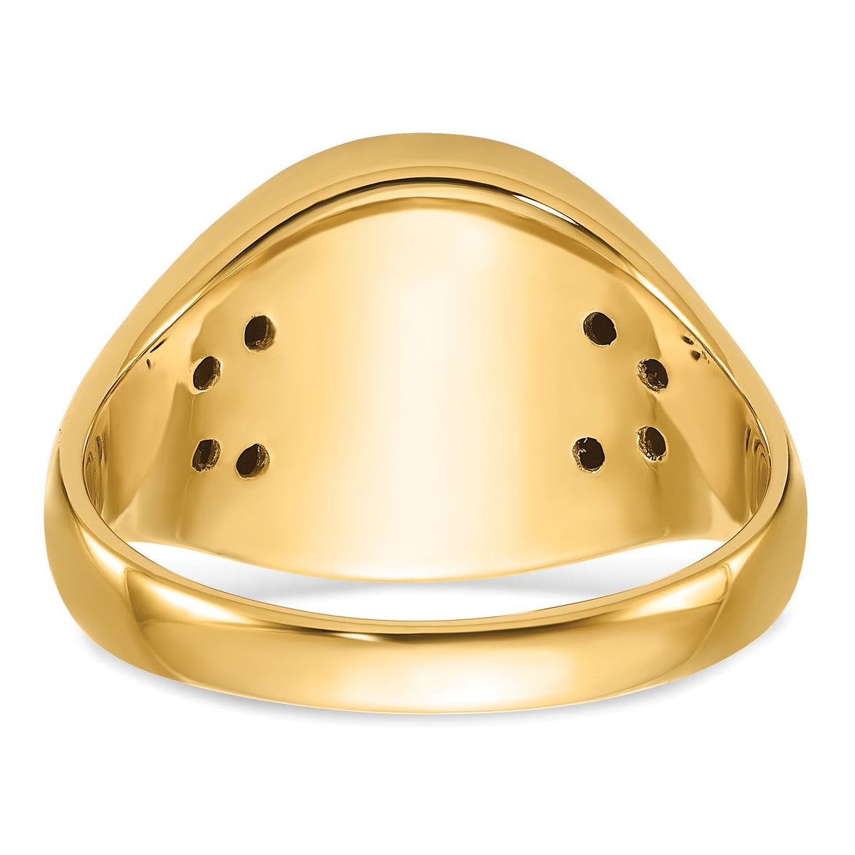 14k Men's Textured w/ Black Enamel & Lab Cr. Ruby Masonic Ring-Y1583M