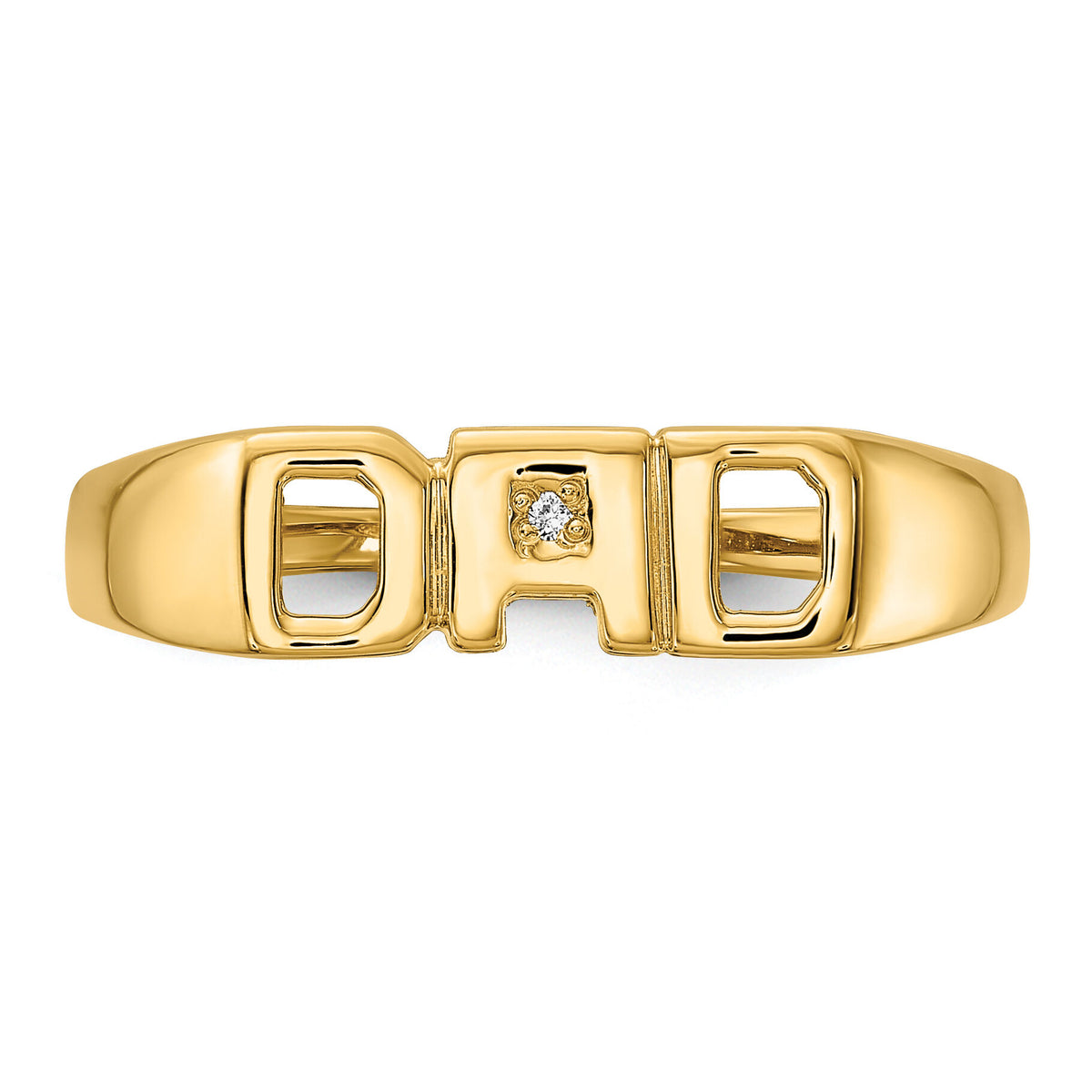 14k AA Diamond men's ring-Y1612AA