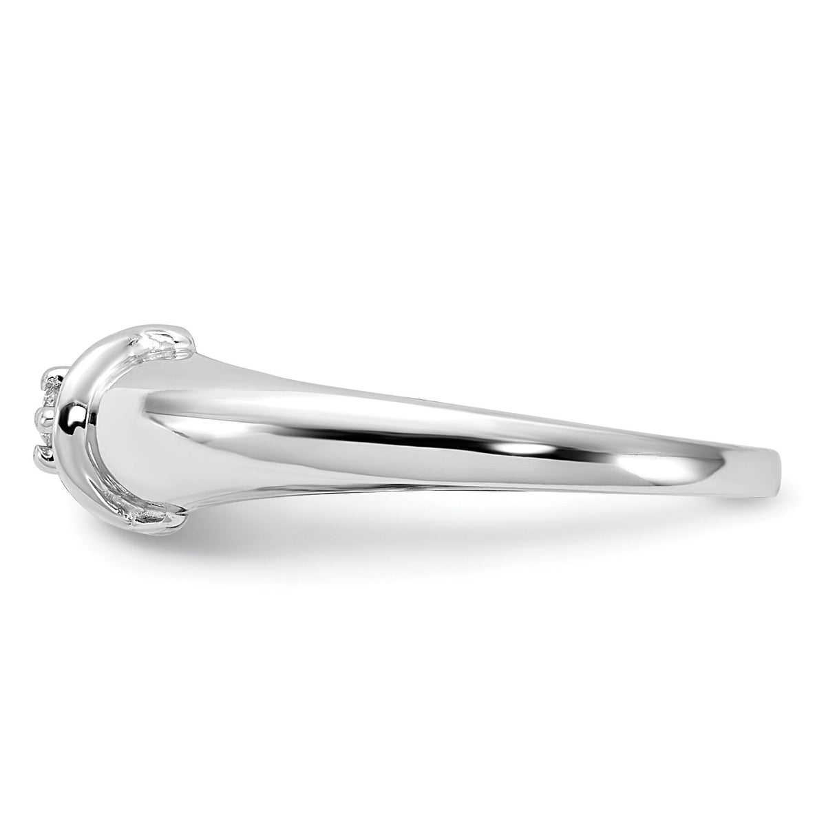 14k White Gold AA Diamond ring-Y1686AA