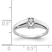 14k White Gold AA Diamond ring-Y1686AA