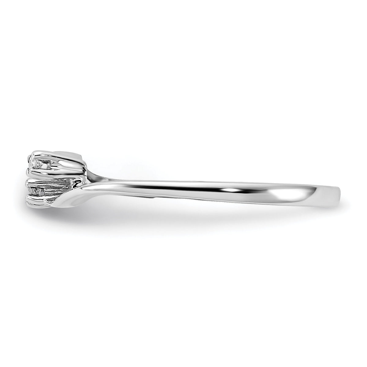 14k White Gold AA Diamond ring-Y1705AA