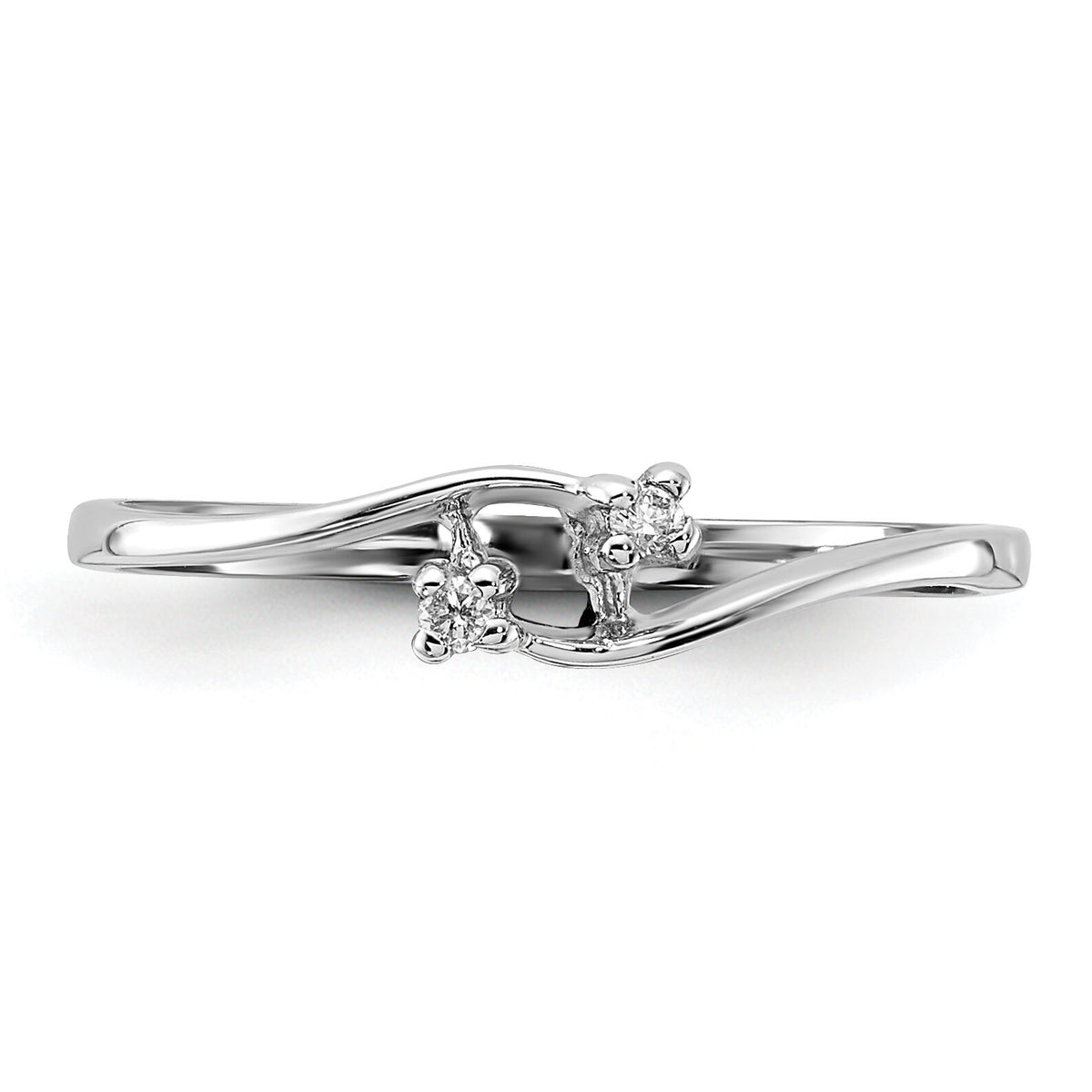 14k White Gold AA Diamond ring-Y1705AA