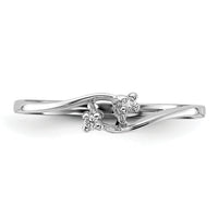 14k White Gold AA Diamond ring-Y1705AA