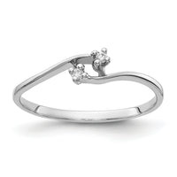 14k White Gold AA Diamond ring-Y1705AA