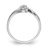 14k White Gold AA Diamond ring-Y1707AA