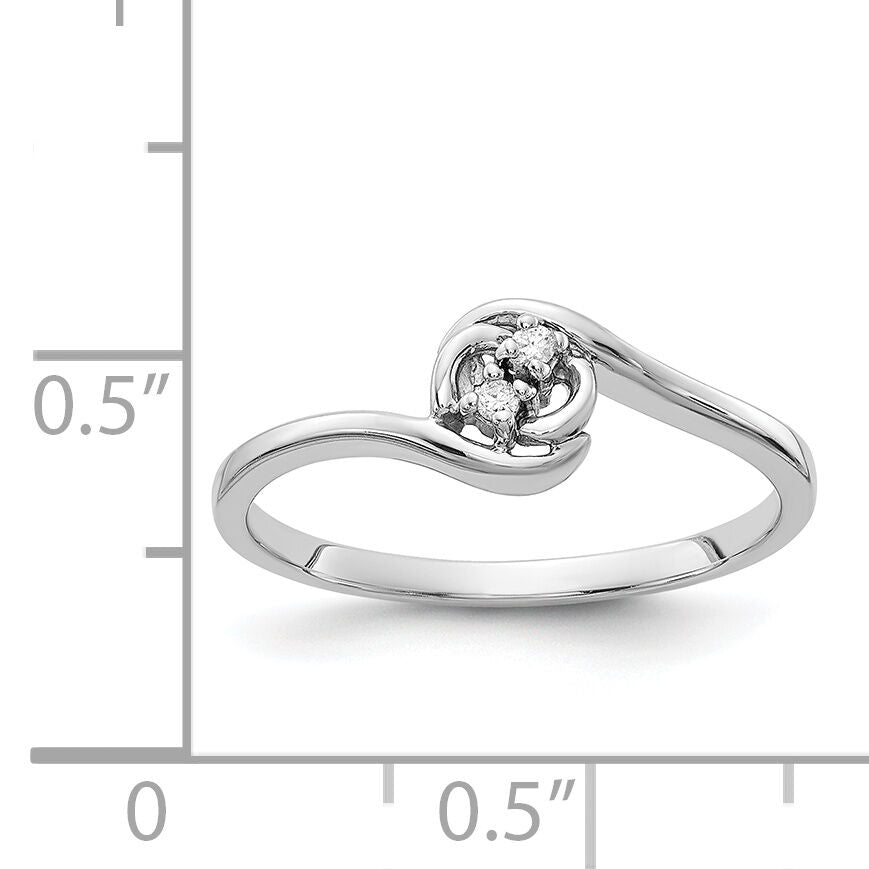 14k White Gold AA Diamond ring-Y1707AA