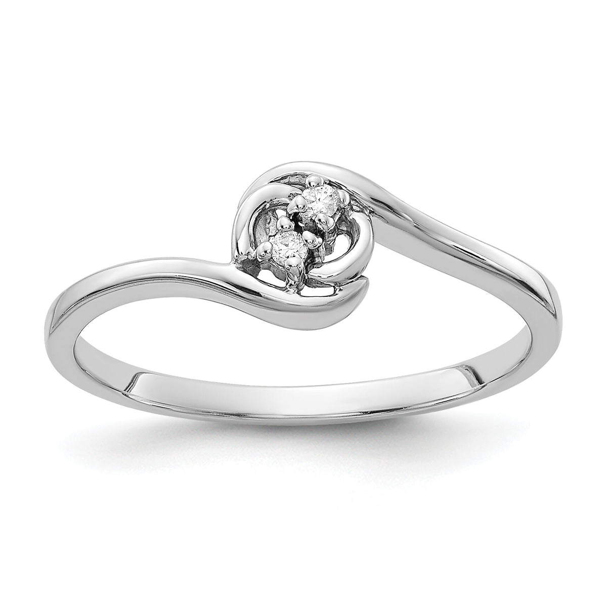 14k White Gold AA Diamond ring-Y1707AA