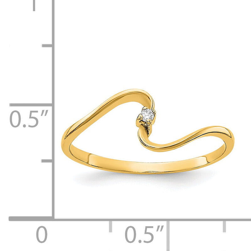 14k AA Diamond ring-Y1716AA