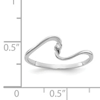 14k White Gold AA Diamond ring-Y1717AA