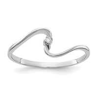 14k White Gold AA Diamond ring-Y1717AA