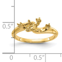 14k Polished Diamond & Pearl Ring Mounting-Y1875